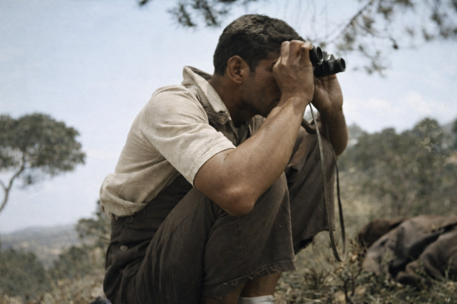 Capitán Milton Wolff del Batallón Lincoln en España (1936), fotografía histórica de brigadas internacionales en la Guerra Civil Española