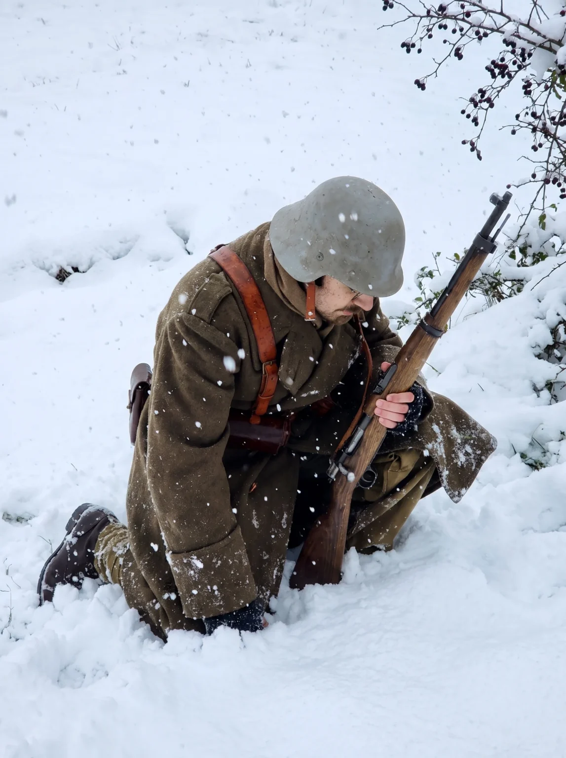 GRH EL COMITÉ en recreación histórica de la Batalla de Teruel, representación de combate terrestre en la Guerra Civil Española para patrimonio y divulgación histórica